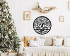 Personalized Tree of Life Metal Wall Sign, Custom Tree of Life Wall Art, Personalized Anniversary Wedding Gifts, Custom Metal Name Sign, Personalized Metal Name Sign Personalized Mothers Day Gift