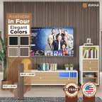 Avana Modern Acoustic Wood Wall Panels – 94.4 x 12.6 Inch Walnut Acoustic Panels 1 PC – Wall Panels For Interior Wall Decor For Homes, Offices, Studios – Sturdy & Durable Wood Panels For Wall