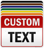 Custom Sign, Custom Sign for Business, Indoor/Outdoor use. 18x24 Inches, 3M EGP Reflective, Rust Free .080 Aluminum, Fade Resistant, Made in USA by My Sign Center (Header)