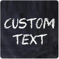 Custom Sign, Custom Street Sign, 11 Font Colors, 13 Font Styles, 4 Hole Options, 22 Sizes, 18x18 Inches, Rust Free DiBound, Fade Resistant, Made in USA by My Sign Center (Chalkboard Black)