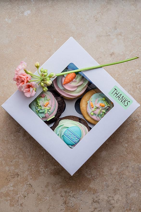 Royal Green Rose Gold Stickers Seals Rectangle Label Roll for Gift Packaging 40mm x 19mm (1.57 inch x 0.75) 500 Pack