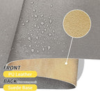 Bloss Pearl Gray Desk Mat 31.5"x15.7", Desk Matt for Desktop, Waterproof Large Desk Pad, Computer Mat for Office/Home/Decor/Christmas Desk Mat