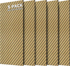 Art Acoustic Panels for Wall,5 Pack Sound Absorbing Panels,47.2” x 23.6” Soundproof Wall Panels,High-Density Acoustic Wall Panels,Decorative Sound Panels with Wood-Look