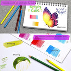 KALOUR Professional Colored Pencils,Set of 300 Colors,Artists Soft Core with Vibrant Color,Ideal for Drawing Sketching Shading,Coloring Pencils for Adults Artists Beginners