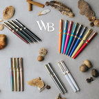Wordsworth & Black Fountain Pen Set, Medium Nib, Includes 24 Pack Ink Cartridges, Ink Refill Converter & Gift Box, Calligraphy, [All Black], Perfect for Men & Women