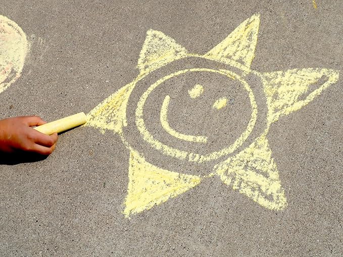 Kid Made Modern 60 Count Pack of Sidewalk Chalk – Purple