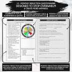 Life Mastery Planner - A 12 Month Journey to Crush Your Goals, Increase Productivity, Passion, Success & Happiness - Weekly & Monthly Life Planner