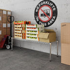 Regal Altair 14" Deep x 48" Wide x 14" Height Wire Shelving Kit | 1-Tier | NSF Commercial Storage Rack Unit