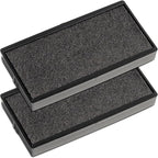 Custom Self Inking Rubber Stamp - Up to 4 Lines of Text - Choose from 15 Ink Colors - Medium Size