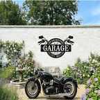 Custom Motorcycle Wheel Metal Signs Personalized Biker Name Sign Custom Garage Decor Motorbikes Wall Art Decor Motorcycle Sign Men Room Decorate Gifts for Men Husband Rider