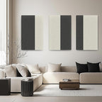 Soon Global 3-Pack Stitched Fabric Acoustic Panels Sound Absorbing, 3-Piece 35.5x23.6 Inches Sound Proof Foam Panels for Walls, Sound Dampening Wall Panels for Home, Office. Dark Gray and Light Gray