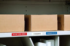 Brady Authentic (M21-750-595-BL) All-Weather Vinyl Label for Indoor/Outdoor ID, Lab and Equipment Labeling, White on Blue- For M210, M210-LAB, M211, BMP21-PLUS and BMP21-LAB Printers, .75" W, 21' L