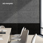 Olanglab Acoustic Wall Panels 10 Pack, 48 x 24 per Acoustic Panels Sound Absorbing, Sound Panels for Home Studio and Office, Plain Black