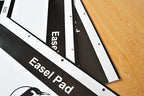 Navy Penguin Easel Pad 23x32-3 Pack (75 Sheets) - Flip Chart Paper, 25 Sheets/Pack, Plain White, Poster Flipchart 100 gsm - Large Drawing Pad for Home, Office, Craft, Art, Presentation