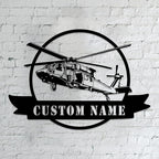 Personalized Metal Airplane Wall Art, Airplane Name Sign, Customized Pilot Name Sign, Airplane Hangar Sign Decor, Aviation Home Office Decor, Large Outdoor Decor, Pilot Gifts, Aircraft Lovers Gift