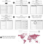Life Mastery Planner - A 12 Month Journey to Crush Your Goals, Increase Productivity, Passion, Success & Happiness - Weekly & Monthly Life Planner