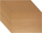 Guakicae 150 Sheets Brown Cardstock 4 x 6 Kraft Paper, 300gsm/110lb Heavyweight Flat Card Stock Printer Paper for DIY Card Making, Wedding Invitations, Greeting Cards, Stationery, Graduations