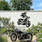 Custom Motorcycle Metal Sign Personalized Biker Name Sign Motorcycle Wall Art Motorbike Signs Garage Decor Gift for Bikers Motorcycle Lover Gifts