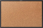 Quartet Cork Board, Bulletin Board, 4' x 3' Corkboard, Black Frame (2304B)