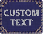 Custom Sign, Custom Street Sign, 11 Font Colors, 13 Font Styles, 4 Hole Options, 22 Sizes, 24x30 Inches, Rust Free DiBound, Fade Resistant, Made in USA by My Sign Center (Fauxsaic 1)