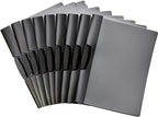 Amazon Basics Report Cover with Clip, Presentation Folders, Pack of 100, 9 x 10.5 inches