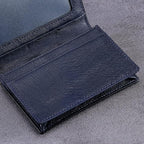 Leather Business Card Case Holder for Men & Women, Italian Calfskin