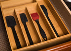 BIRDROCK HOME 2 pc Bamboo Drawer Organizer