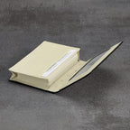 Leather Business Card Case Holder for Men & Women, Italian Calfskin