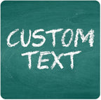 Custom Sign, Custom Street Sign, 11 Font Colors, 13 Font Styles, 4 Hole Options, 22 Sizes, 24x24 Inches, Rust Free DiBound, Fade Resistant, Made in USA by My Sign Center (Chalkboard Green)