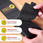 Wrap-It Storage Garage Organization Value Pack - Assorted Storage Straps for Cord and Hose Storage
