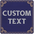 Custom Sign, Custom Street Sign, 11 Font Colors, 13 Font Styles, 4 Hole Options, 22 Sizes, 30x30 Inches, Rust Free DiBound, Fade Resistant, Made in USA by My Sign Center (Fauxsaic 1)