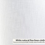 Large White Texture Lamp Shades-14"Top × 16" Bottom × 11" High(Spider), Drum Lampshades Replacemnt for Table Lamps Floor LampsRequired Assembly Bedrooms/Lights for Room-By GO&SO